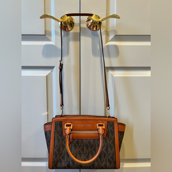 Michael Kors MK Small Satchel Shoulder Tote - Picture 2 of 6